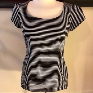 Super Stripey Fitted Top